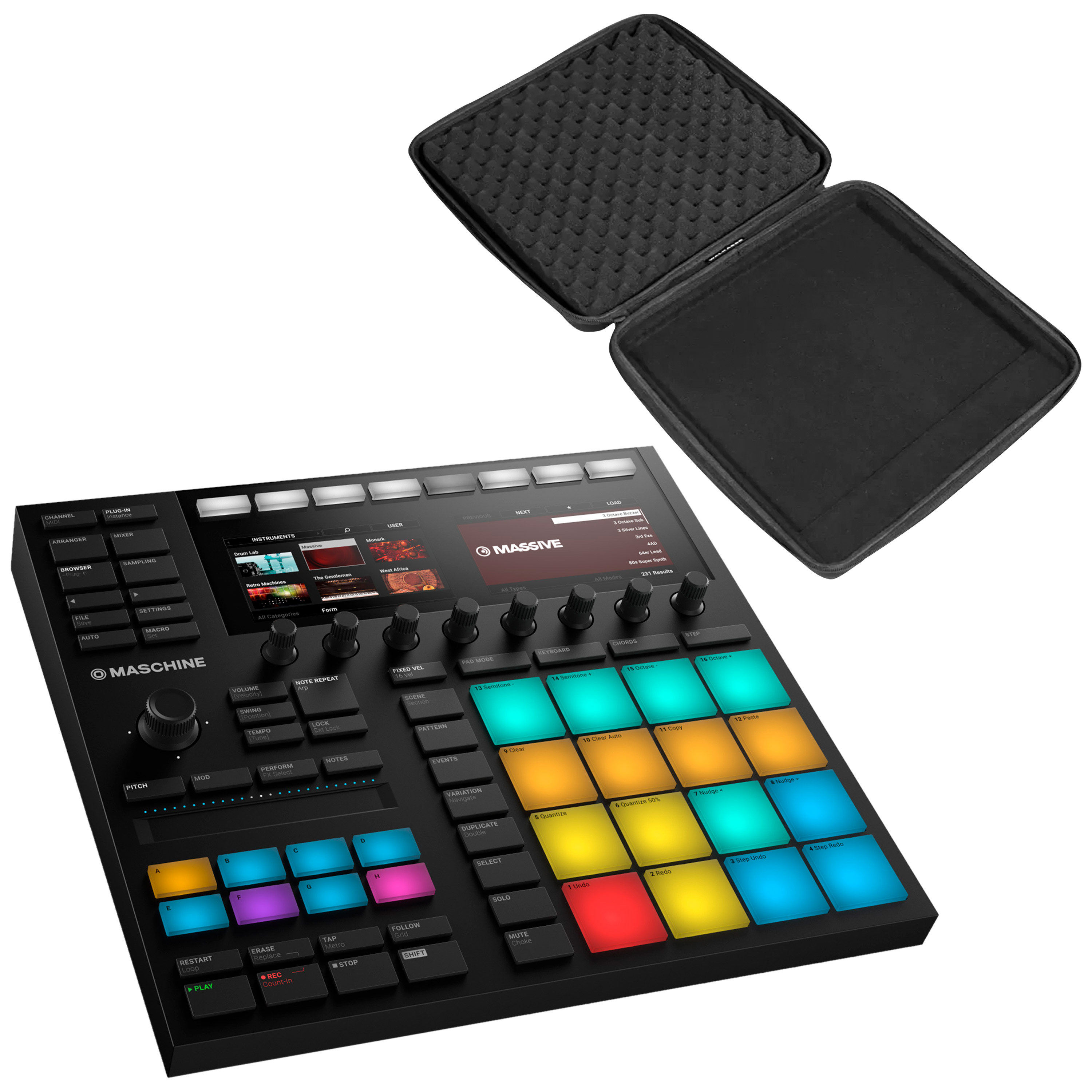 Native Instruments Pack Maschine MK3 + Étui EVA