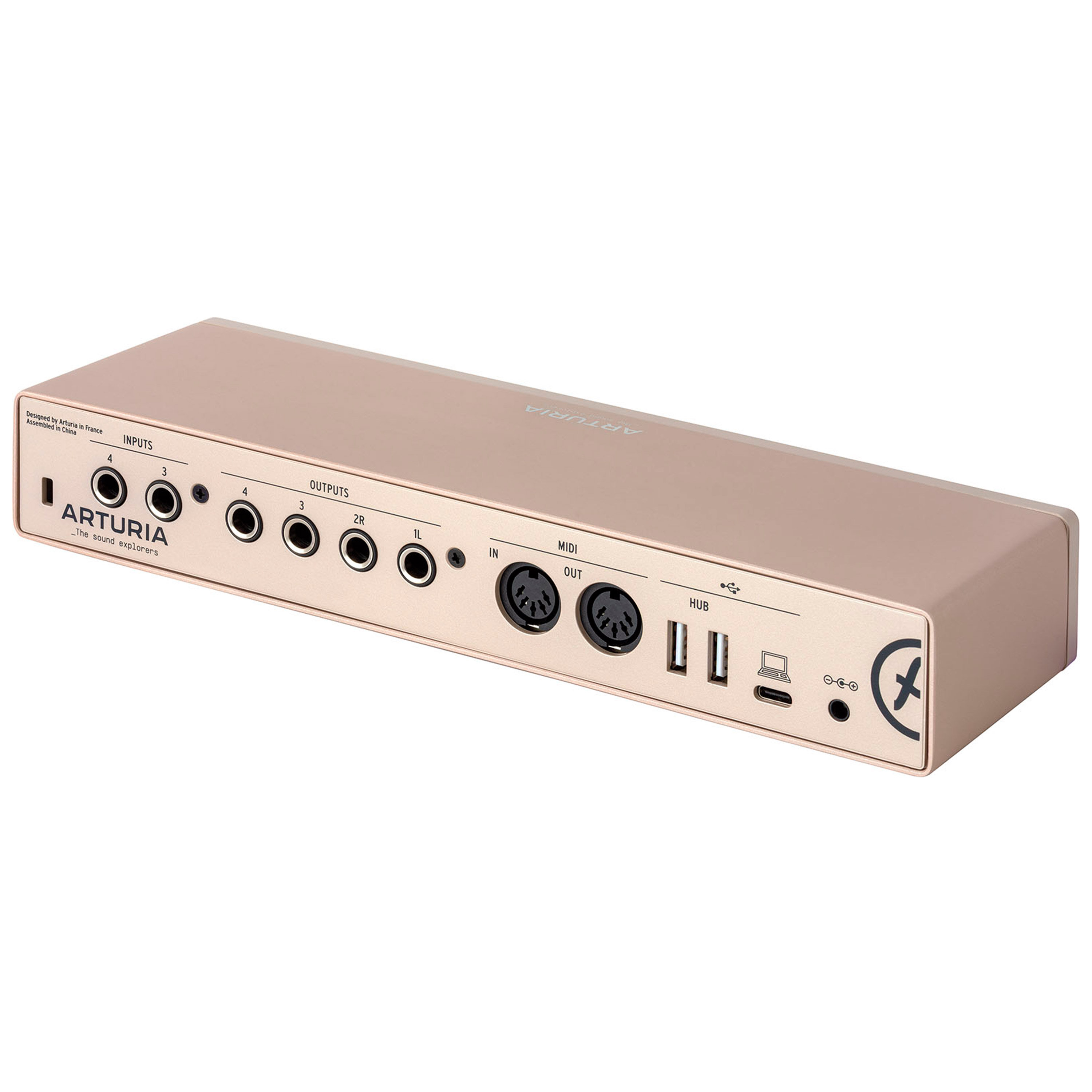 Arturia MiniFuse 4 Champagne Limited Edition