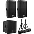 Pack AS 115(en paire) + AS 818 Sub + BoomTone DJ SV 200 II Mac Mah