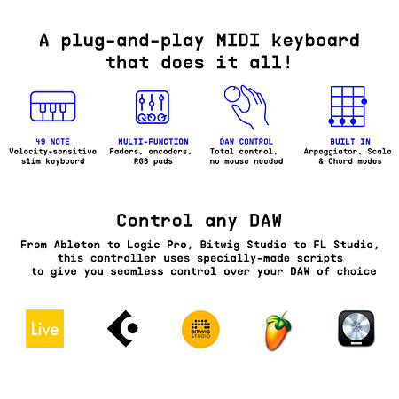 Keylab Essential 49 mk3 Rose Quartz Limited Edition Arturia