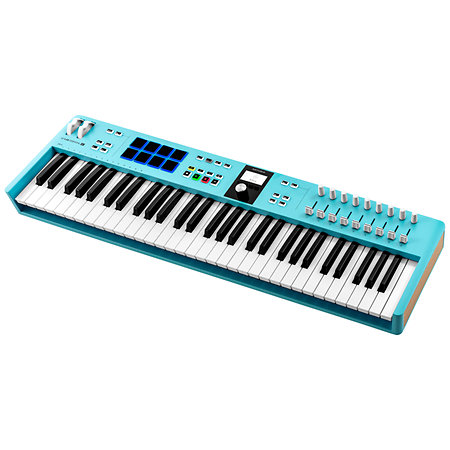 Keylab Essential 61 mk3 Aquamarine Limited Edition Arturia
