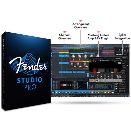 Studio Pro 8 (licence) Fender Studio