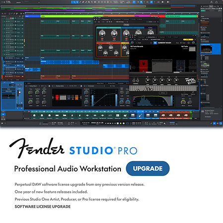 Studio Pro 8 Upgrade (licence) Fender Studio