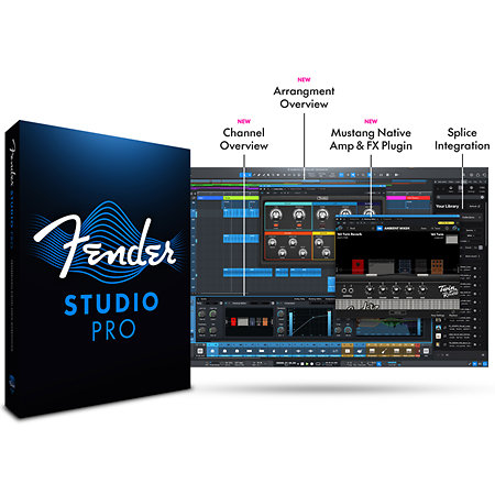 Studio Pro 8 Upgrade (licence) Fender Studio