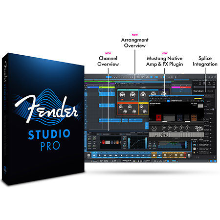 Studio Pro 8 Crossgrade (licence) Fender Studio