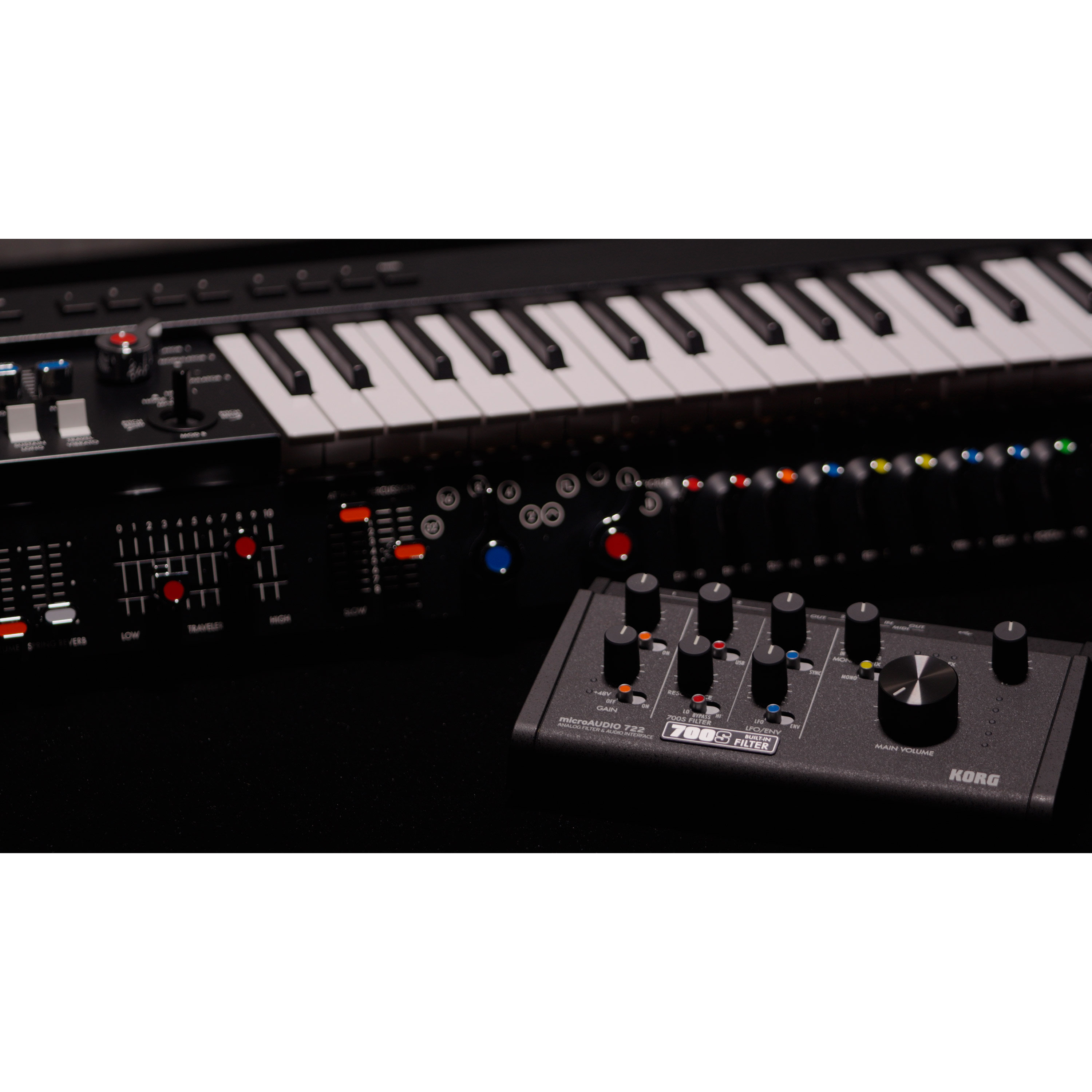 Korg MicroAUDIO 722 + Filtre Minikorg 700
