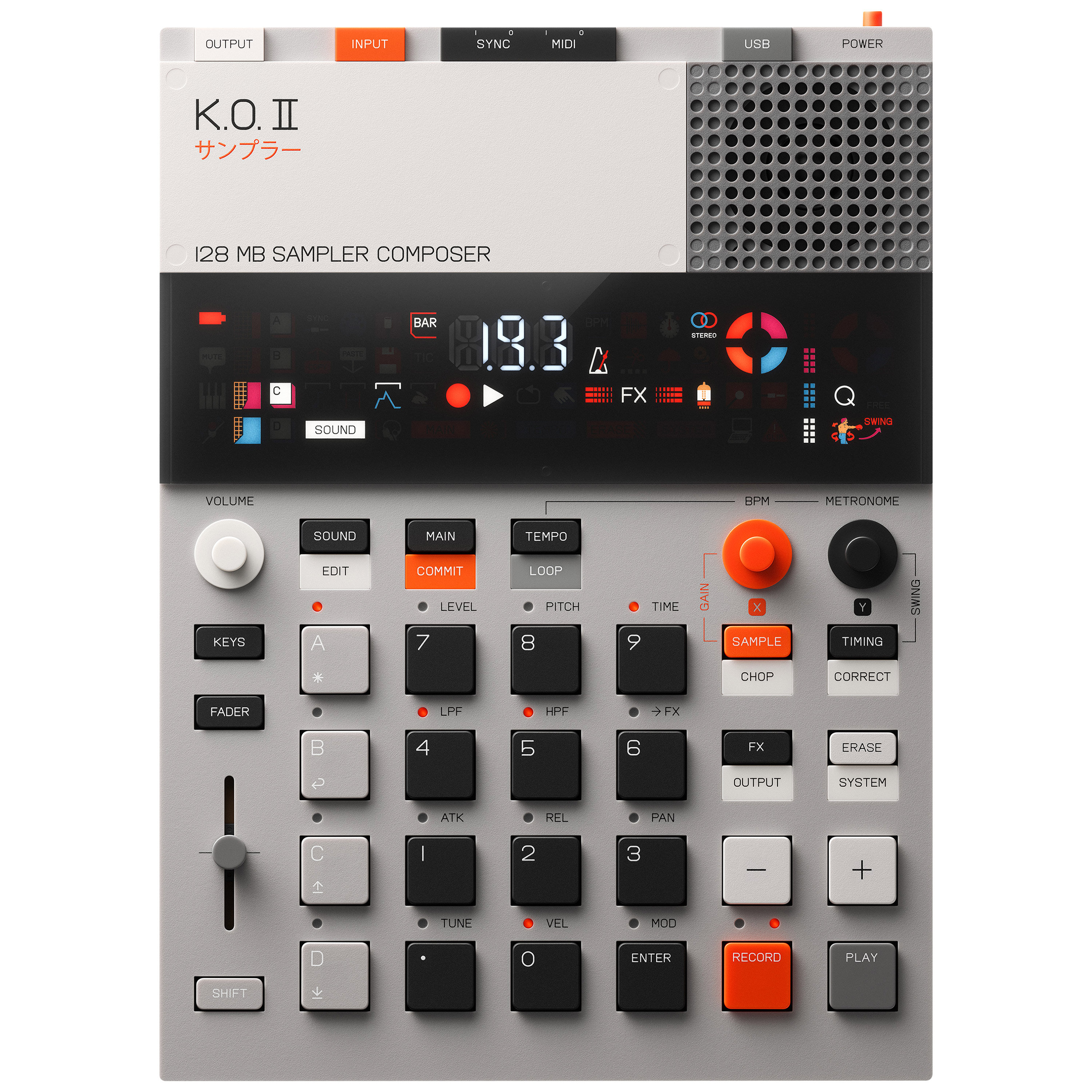 Teenage Engineering EP-133 K.O. II 128MB