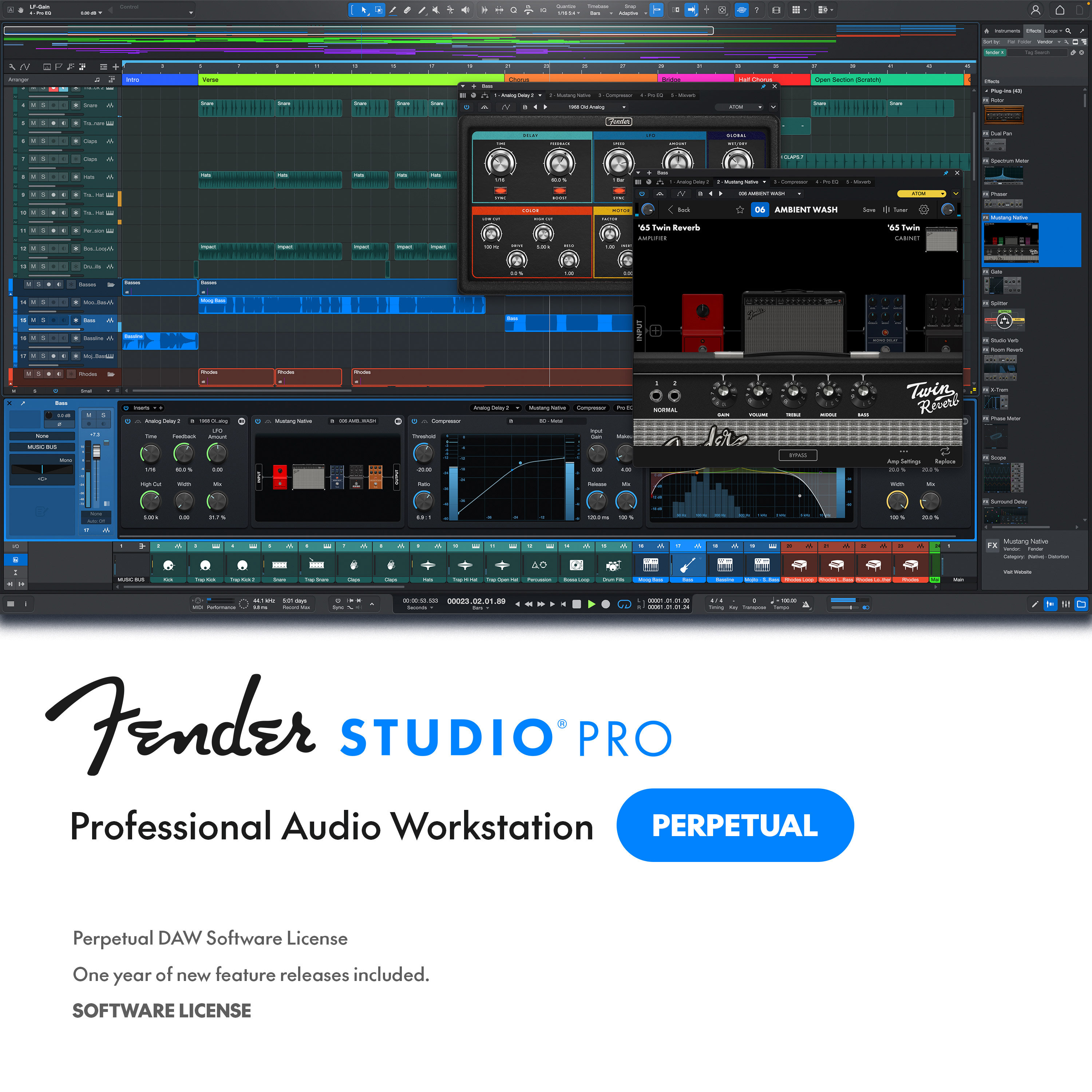 Fender Studio Studio Pro 8 (licence)