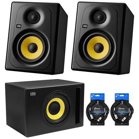 Pack Kreate 5 + sub S8.4 + Câbles Krk