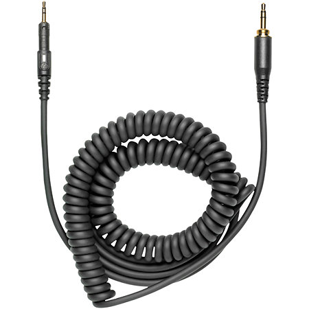 Cable spirale pour M40X/M50X/M70X, 3 m Audio Technica