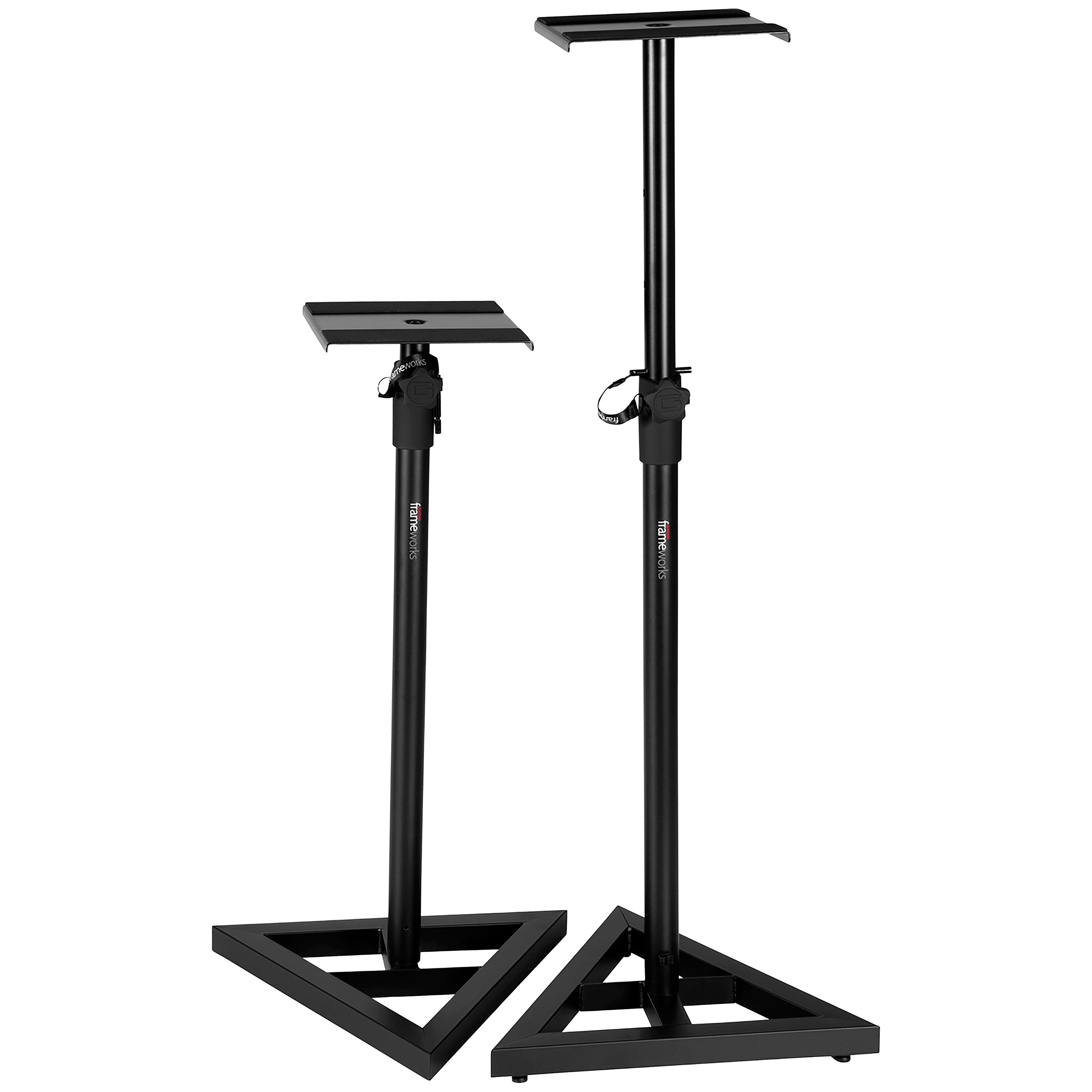 Gator Frameworks GFW-SPK-SM50 Supports de moniteurs de studio réglables hauteur max 127 cm
