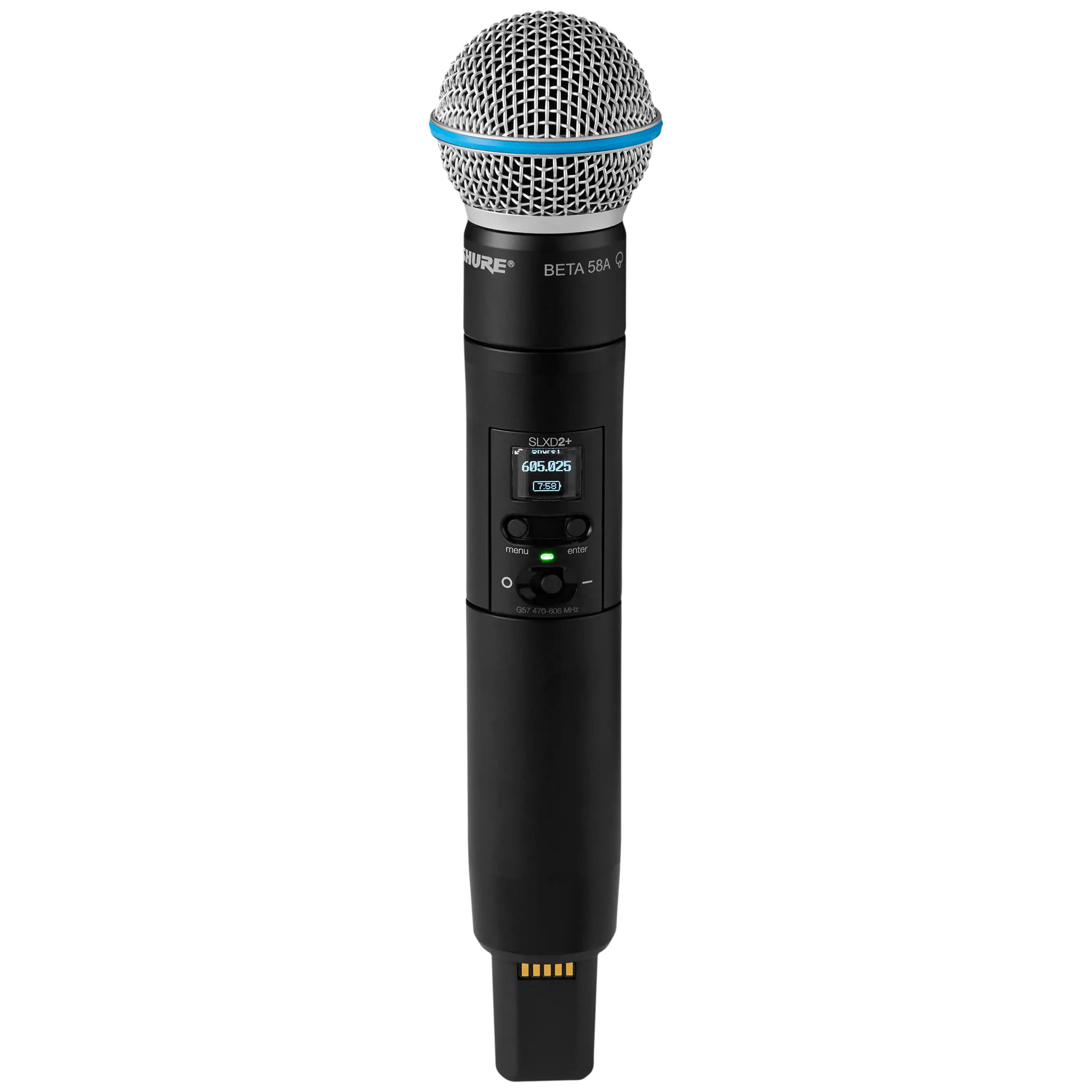 Shure SLXD2+/Beta 58-G65