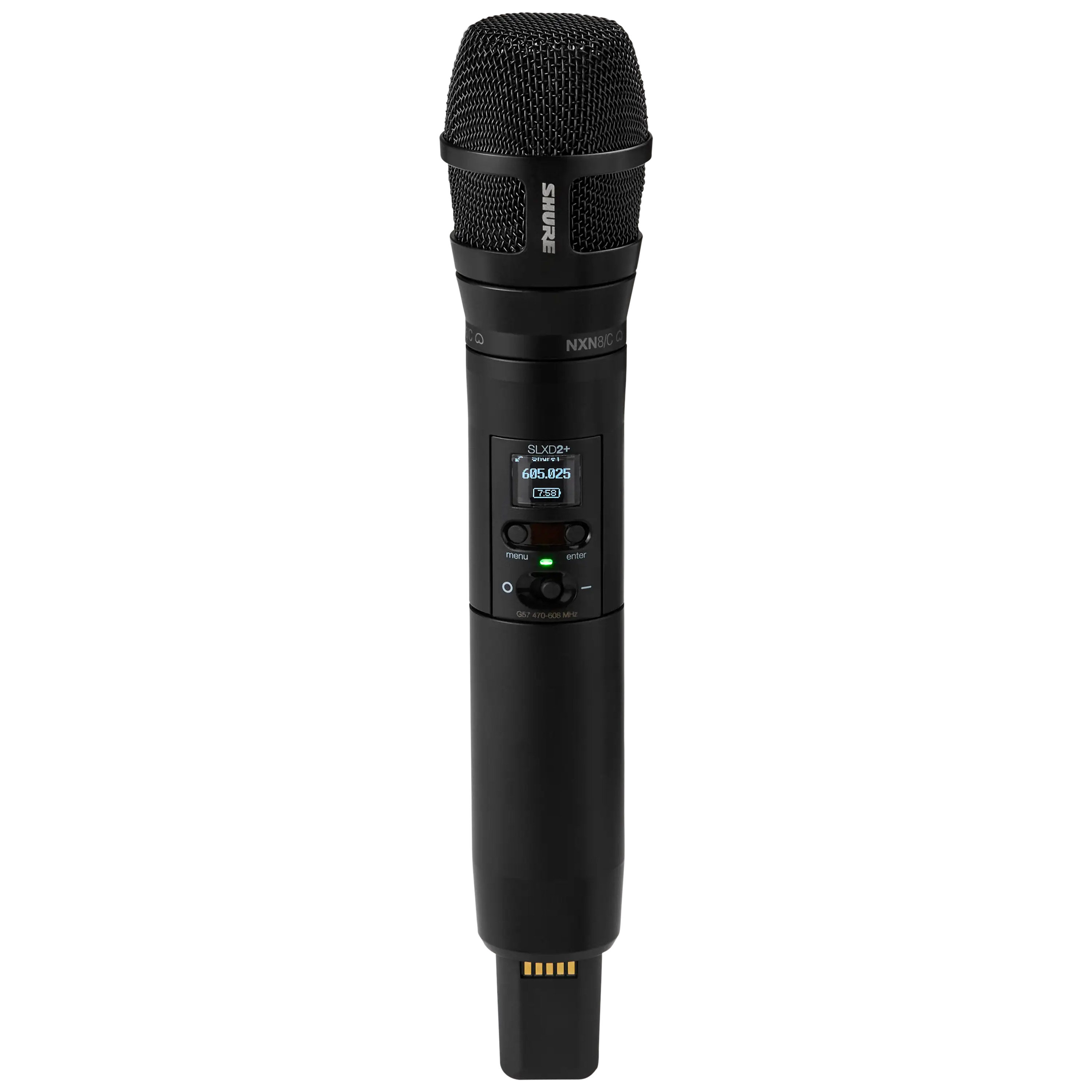 Shure SLXD2+/Nexadyne 8/C G65