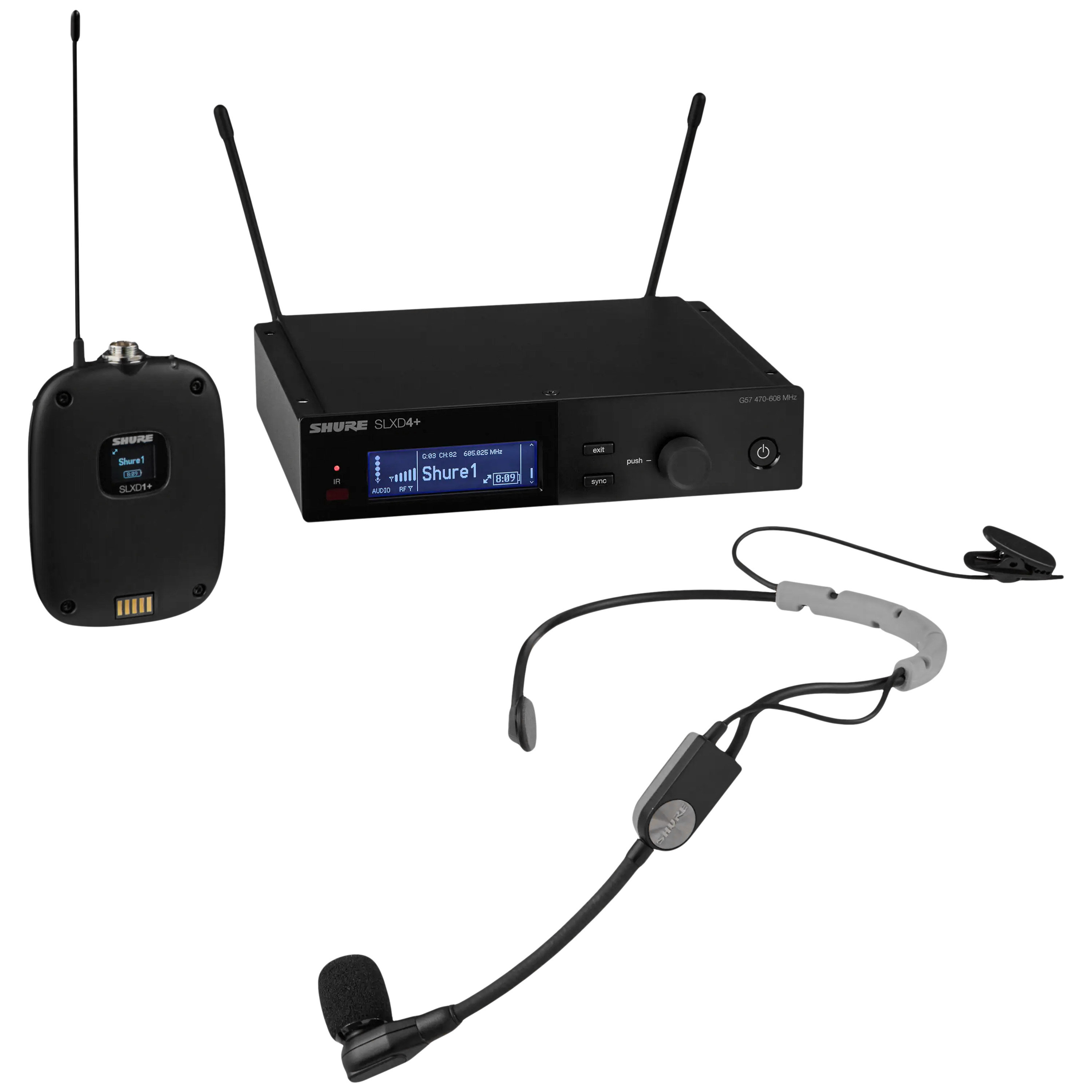 Shure SLXD14+E-SM35 G65