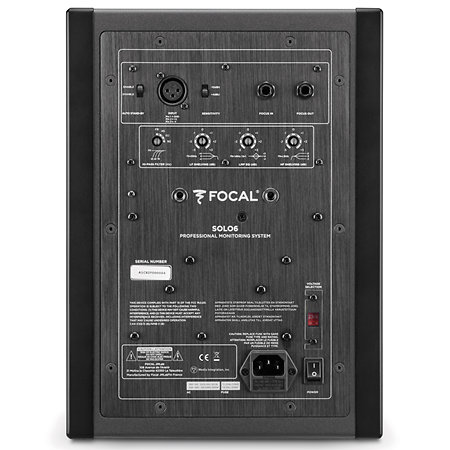 Solo6 ST6 (paire) Black + Sub 12 ST6 Black Focal