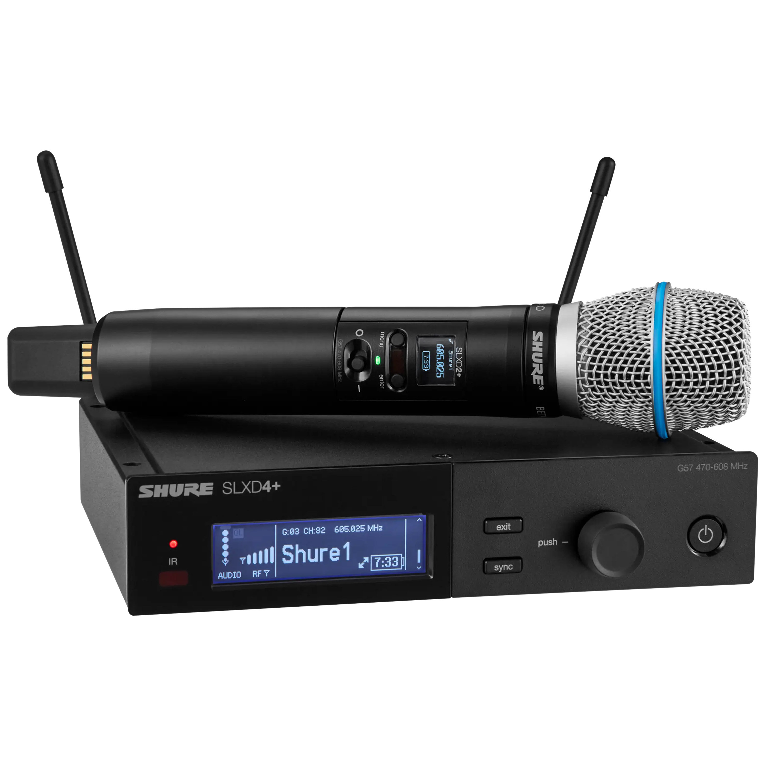 Shure SLXD24+E-Beta 87A G65