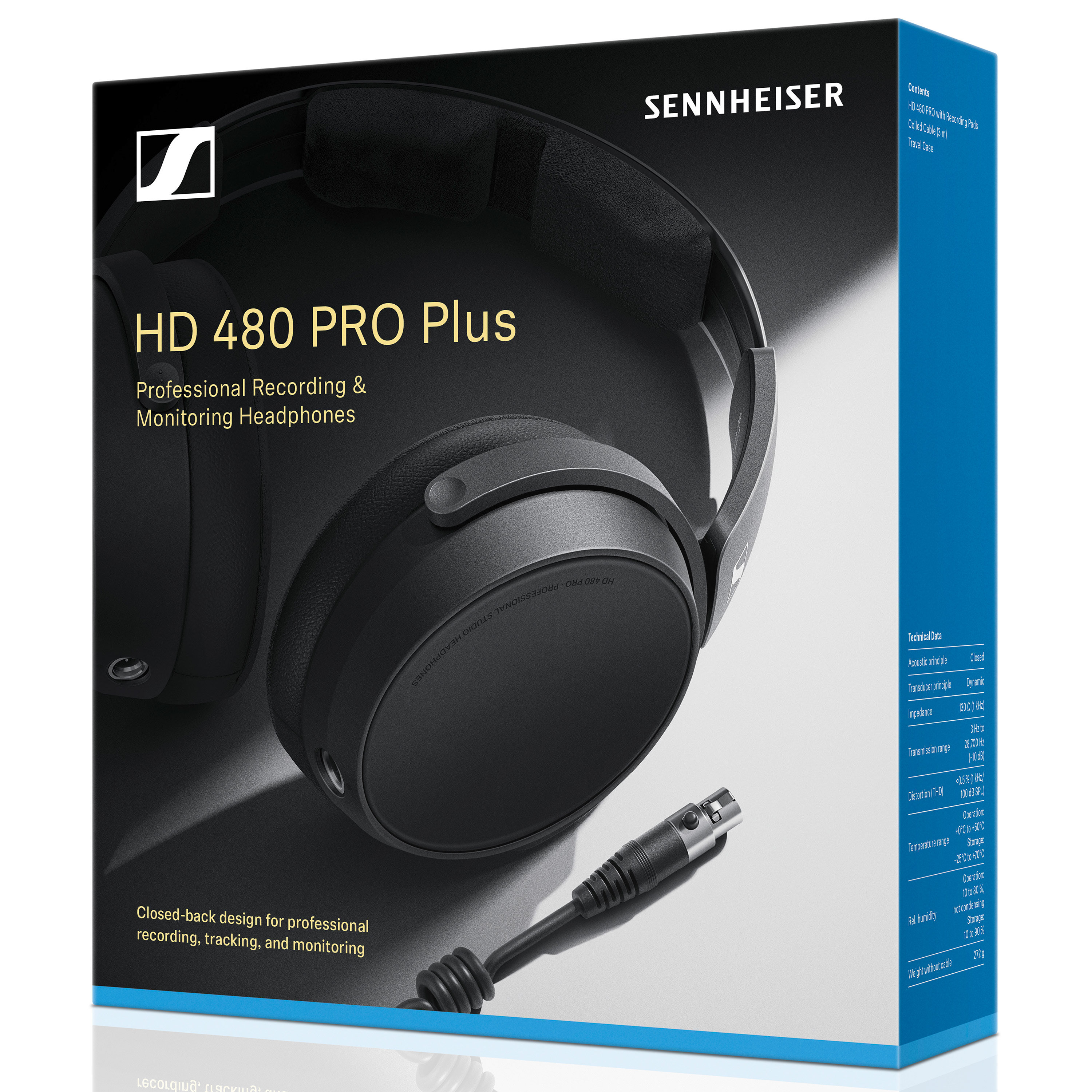 Sennheiser HD 480 PRO Plus + Etui