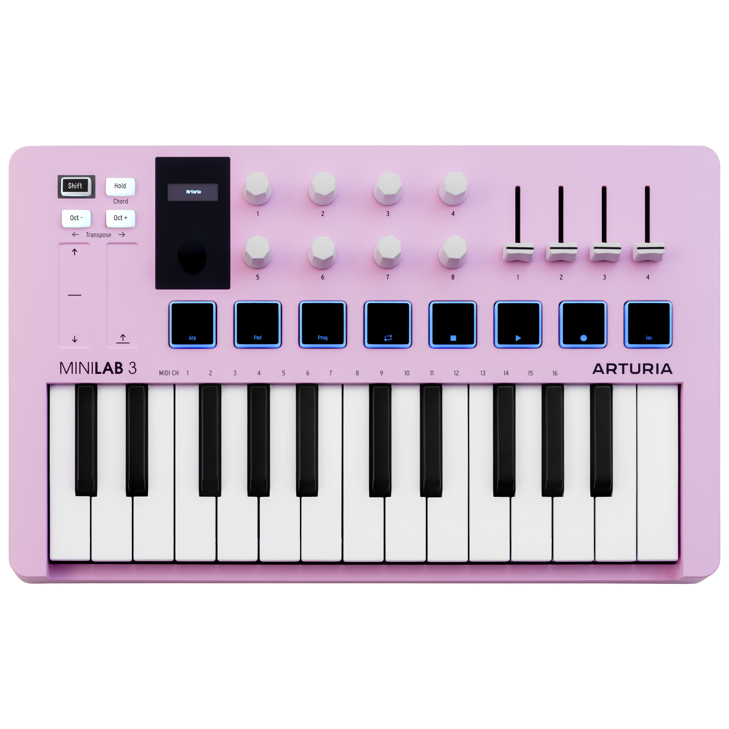 Arturia MiniLab 3 Rose Quartz Limited Edition