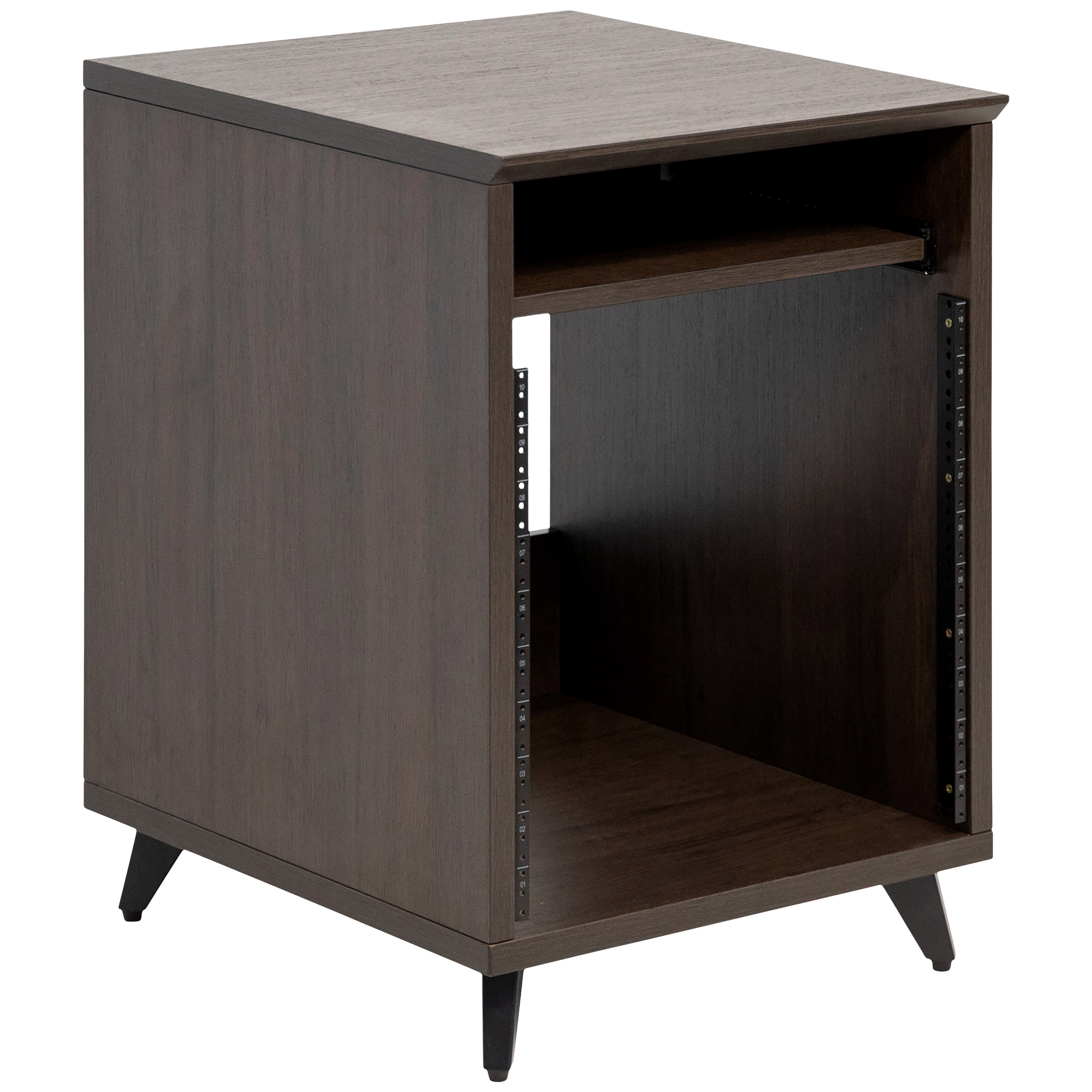 Gator Frameworks Elite Desk 10U Rack BRN