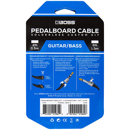 BCK-2 Kit Solderless Pédalier Boss