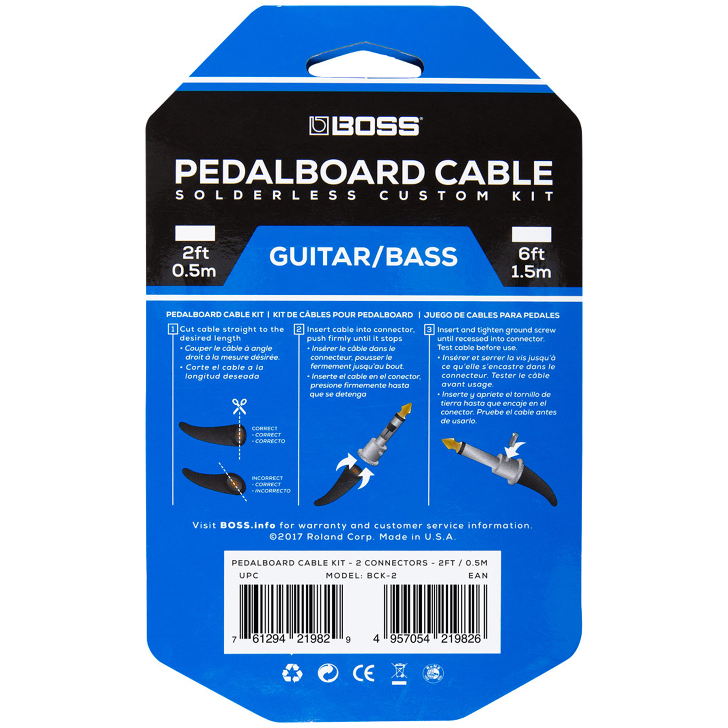 Boss BCK-2 Kit Solderless Pédalier