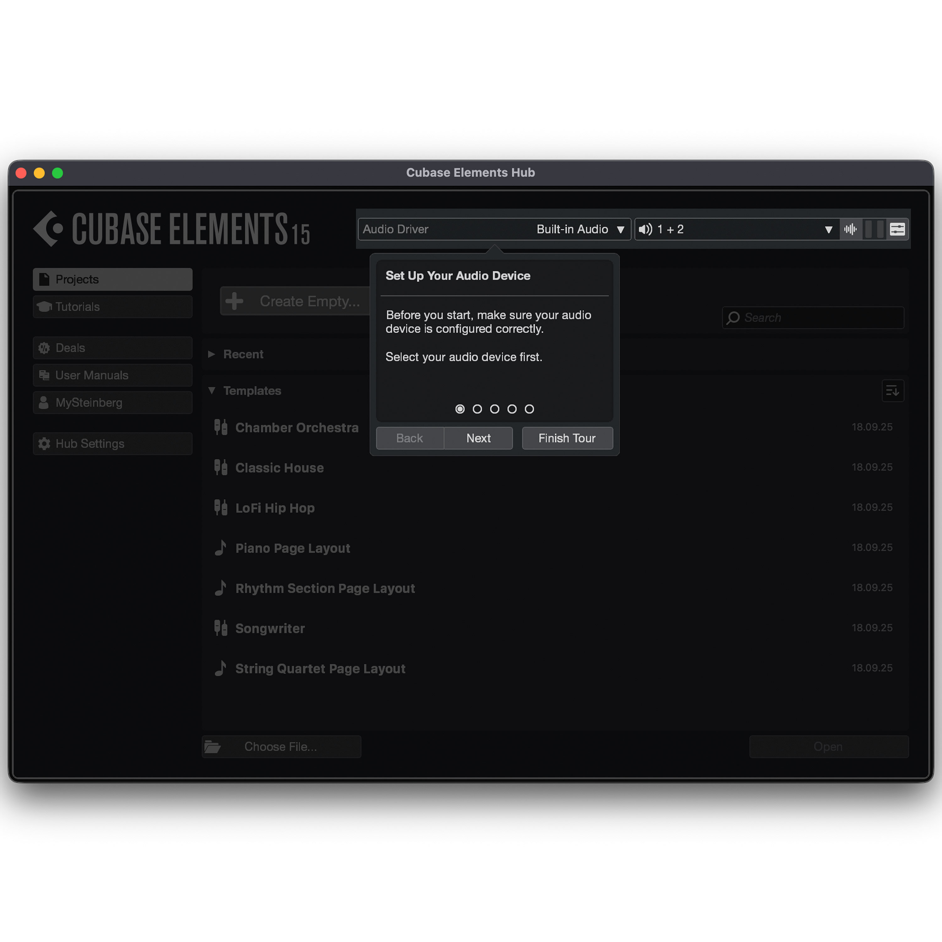 Steinberg Download Cubase Pro 15 EDU (licence)