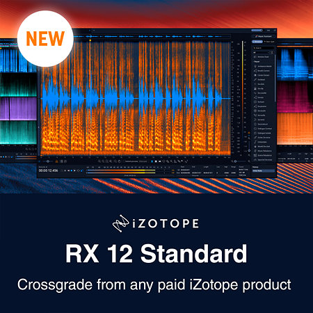 RX 12 Standard : Crossgrade from any paid iZotope product (licence) Izotope