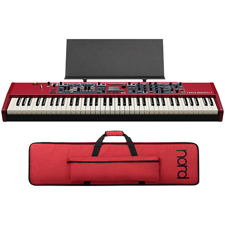 Pack Electro 7 73 + Housse + Pupitre Nord