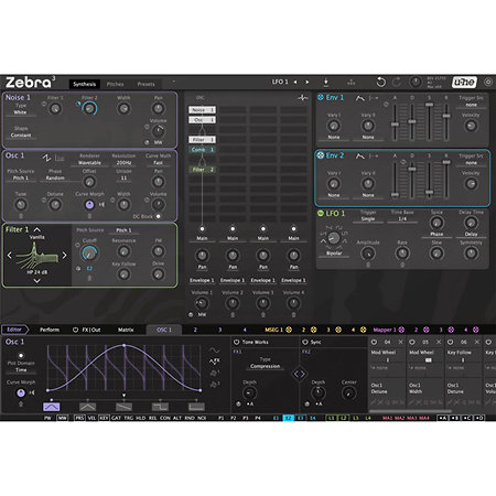 Zebra 3 (licence) u-he Software