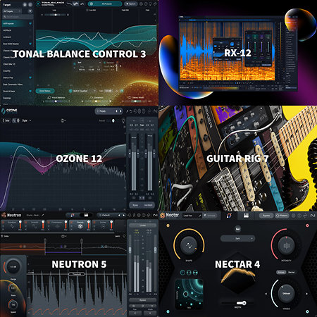 Music Production Suite 9 : Crossgrade depuis Ozone Adv Nectar Adv ou Neutron (licence) Izotope