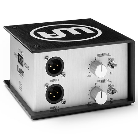 WA-DI-P2 Passive Stereo DI Box Warm Audio