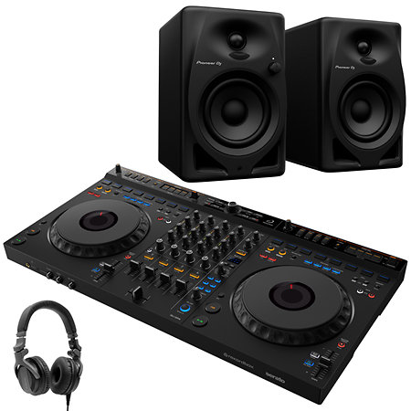 Pack DDJ-GRV6 + Enceintes + Casque Pioneer DJ