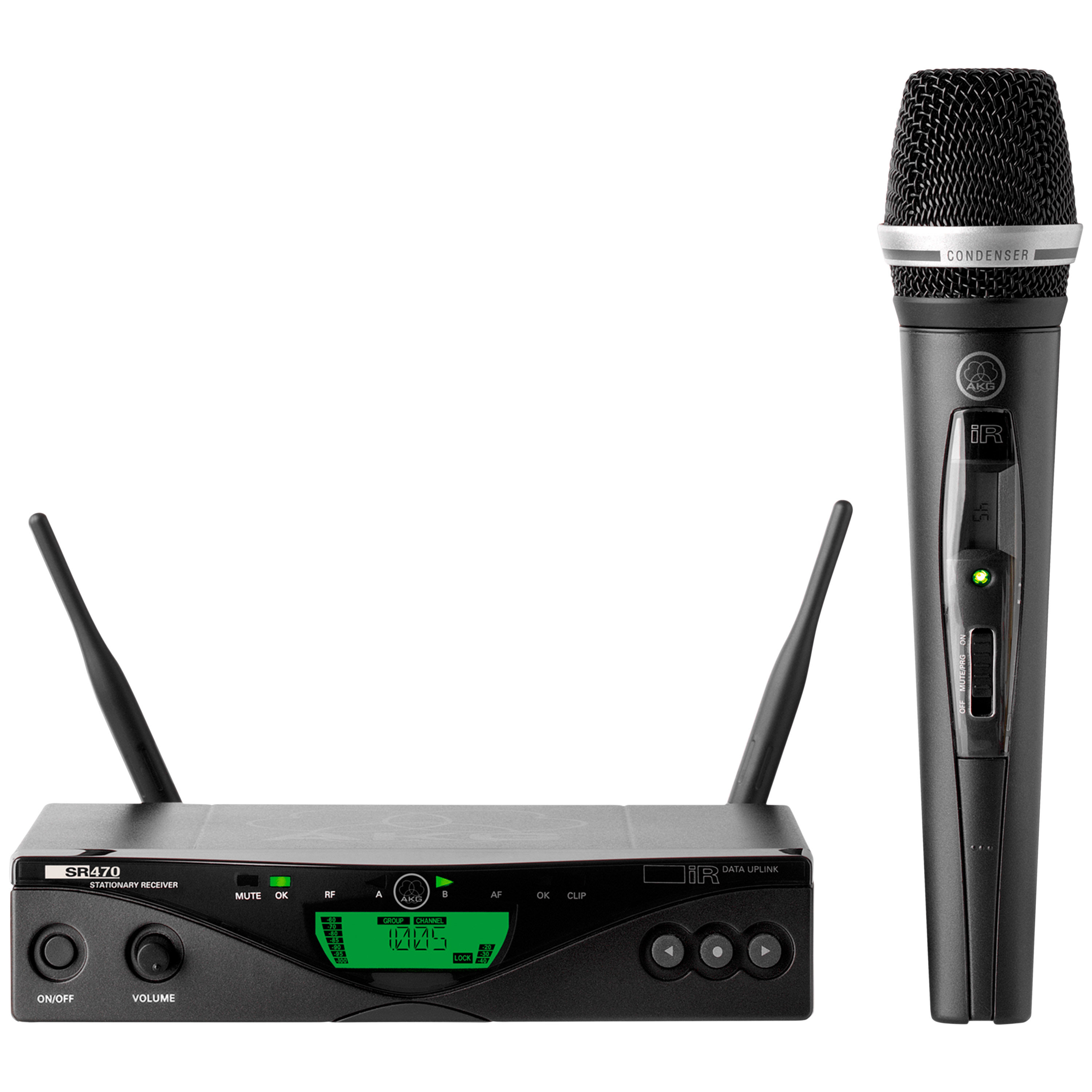 AKG WMS470 C5 Bande 8 - Set complet micro main