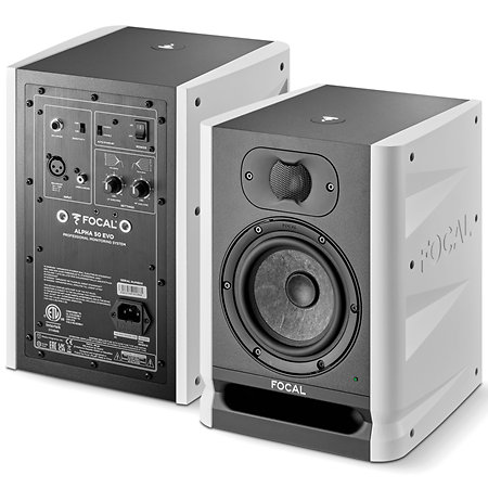 Bundle Alpha 50 Evo White (la paire) + Listen Pro Focal