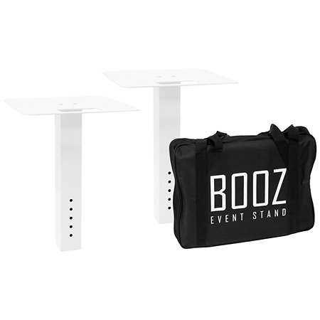 BOOZ Tower White (la paire) + Housse Omnitronic