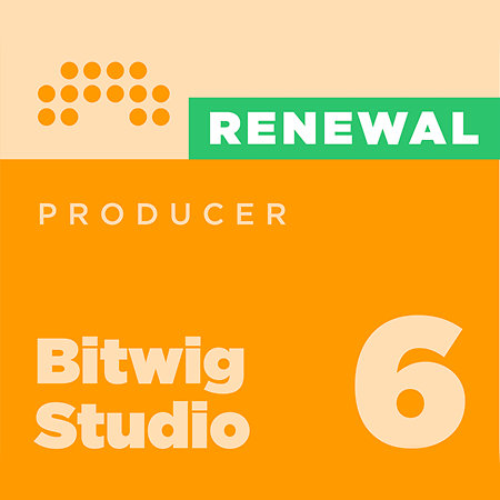 Studio 6 Producer (12 Month Upgrade Plan) Bitwig