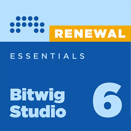 Studio 6 Essentials (12 Month Upgrade Plan) Bitwig