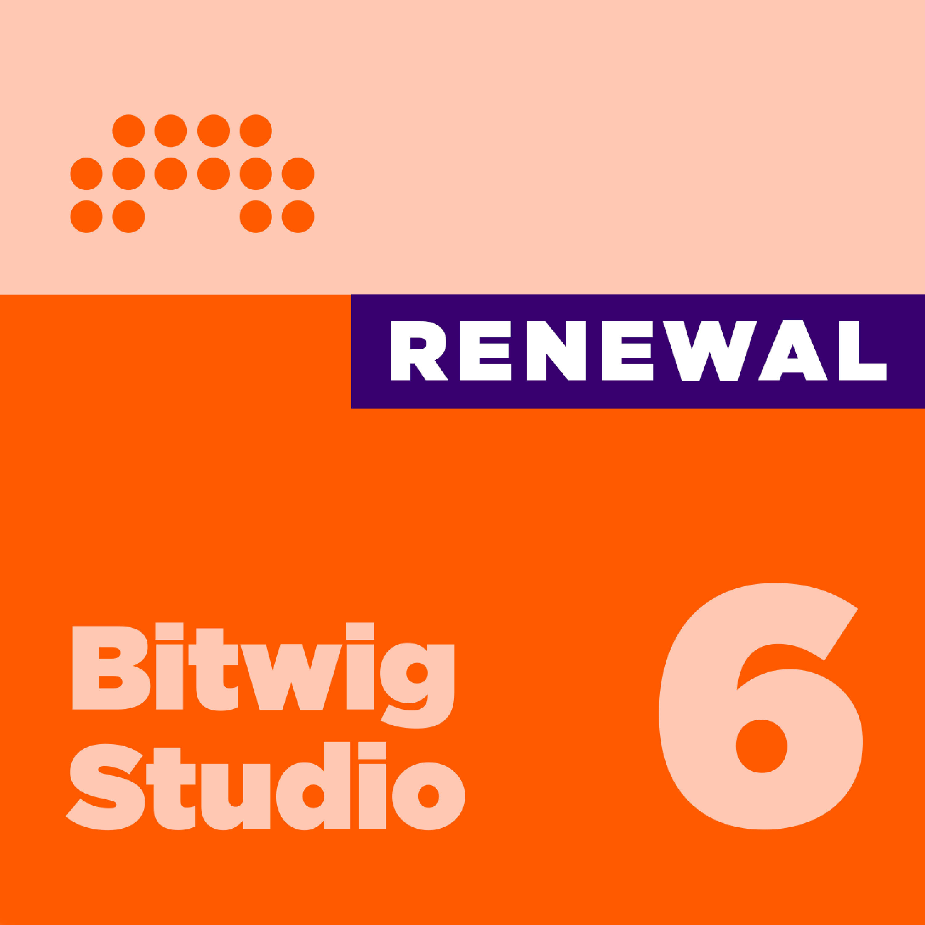 Bitwig Studio 6 (12 Month Upgrade Plan)
