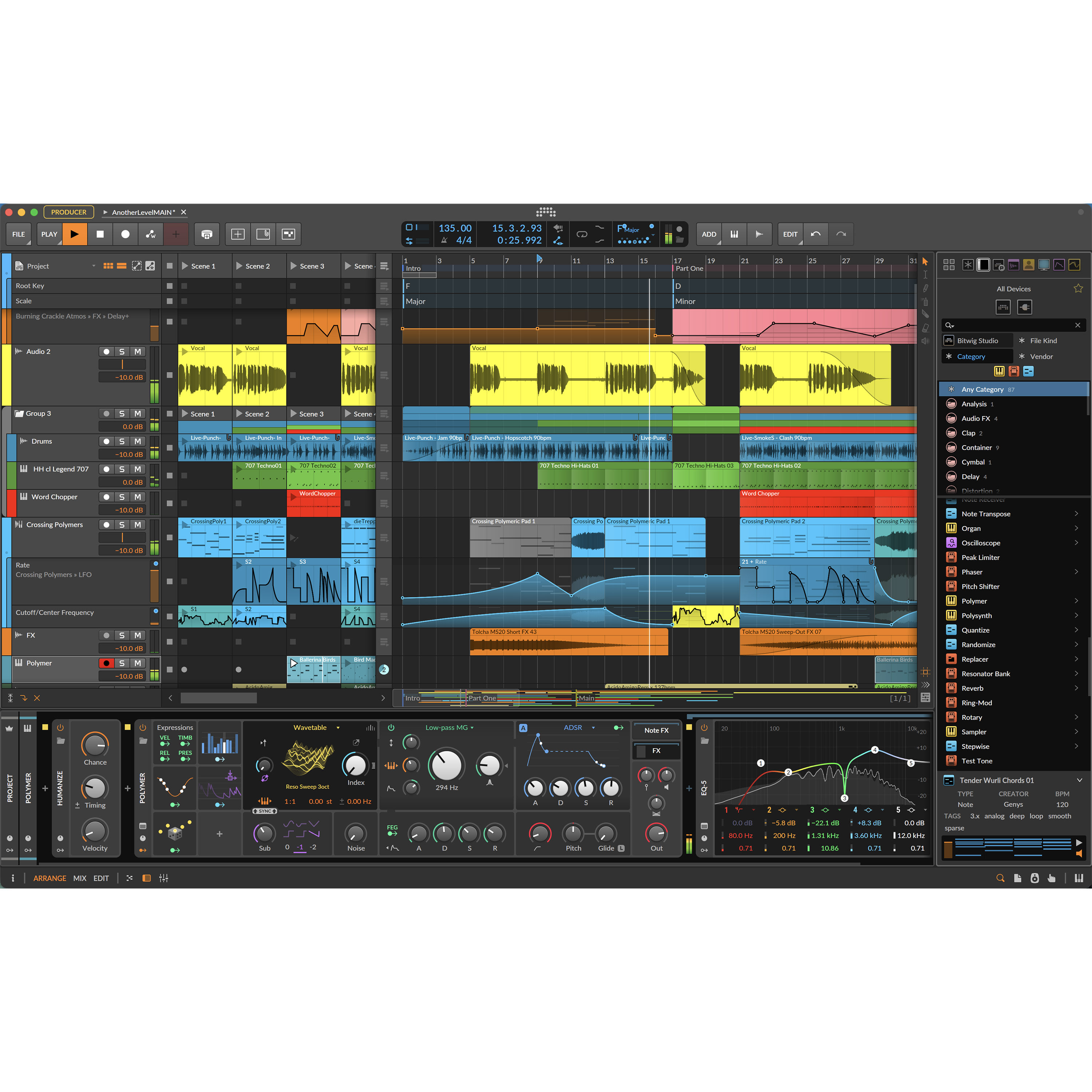 Bitwig Studio 6 Producer (12 Month Upgrade Plan)