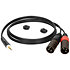 Câble mini jack vers 2x XLR mâles, 1m Klotz