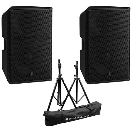 Pack CXR15 MK3 (la paire) + 2 Pieds Yamaha