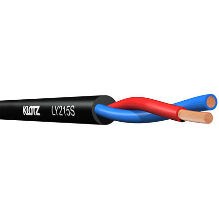 Câble HP 2x1.5mm2, bobine de 100m Klotz