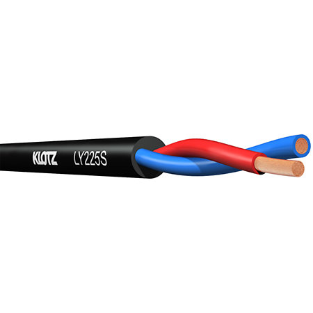 Câble HP 2x2.5mm2, bobine de 100m Klotz