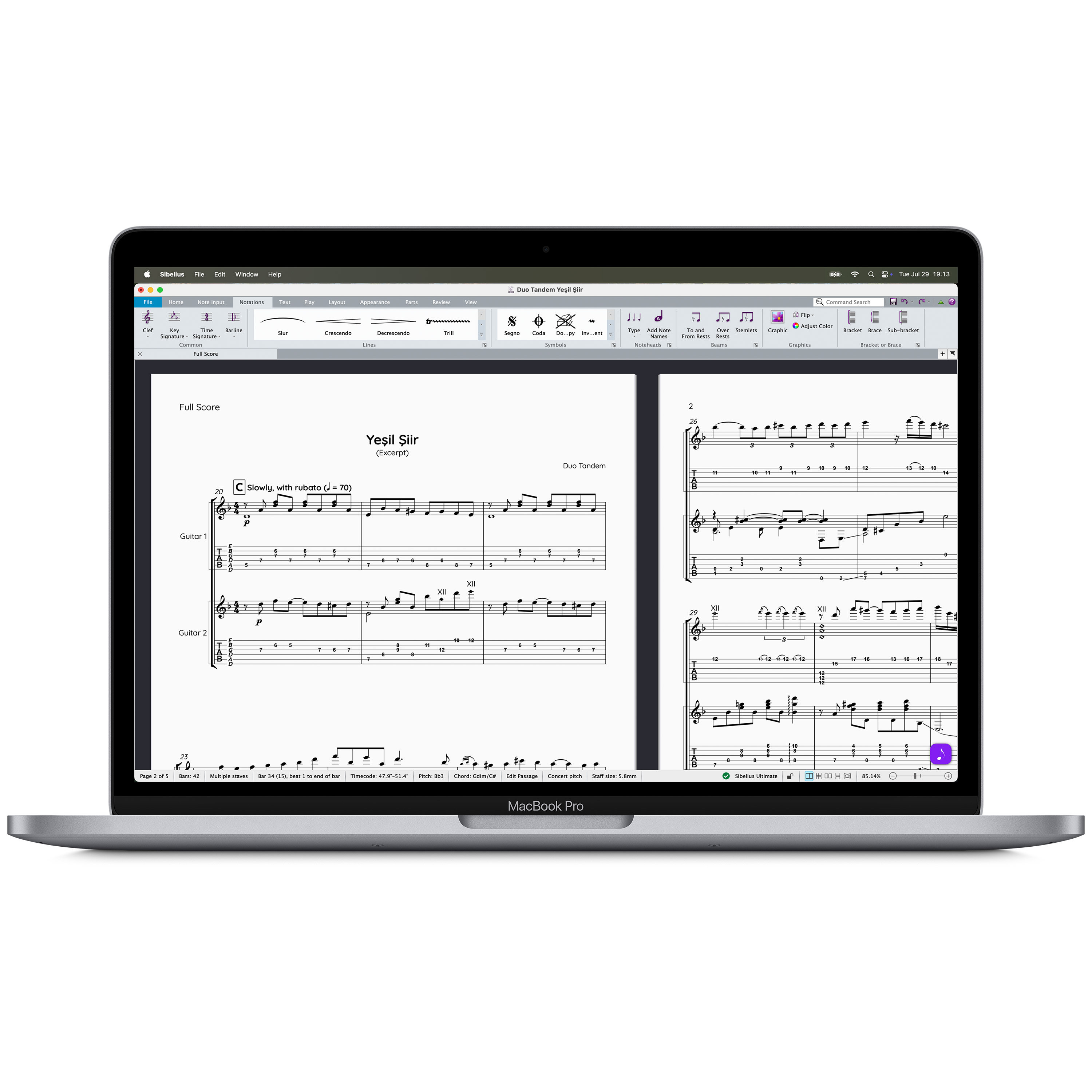AVID Notation Sibelius Ultimate Perpetual New EDU (licence)