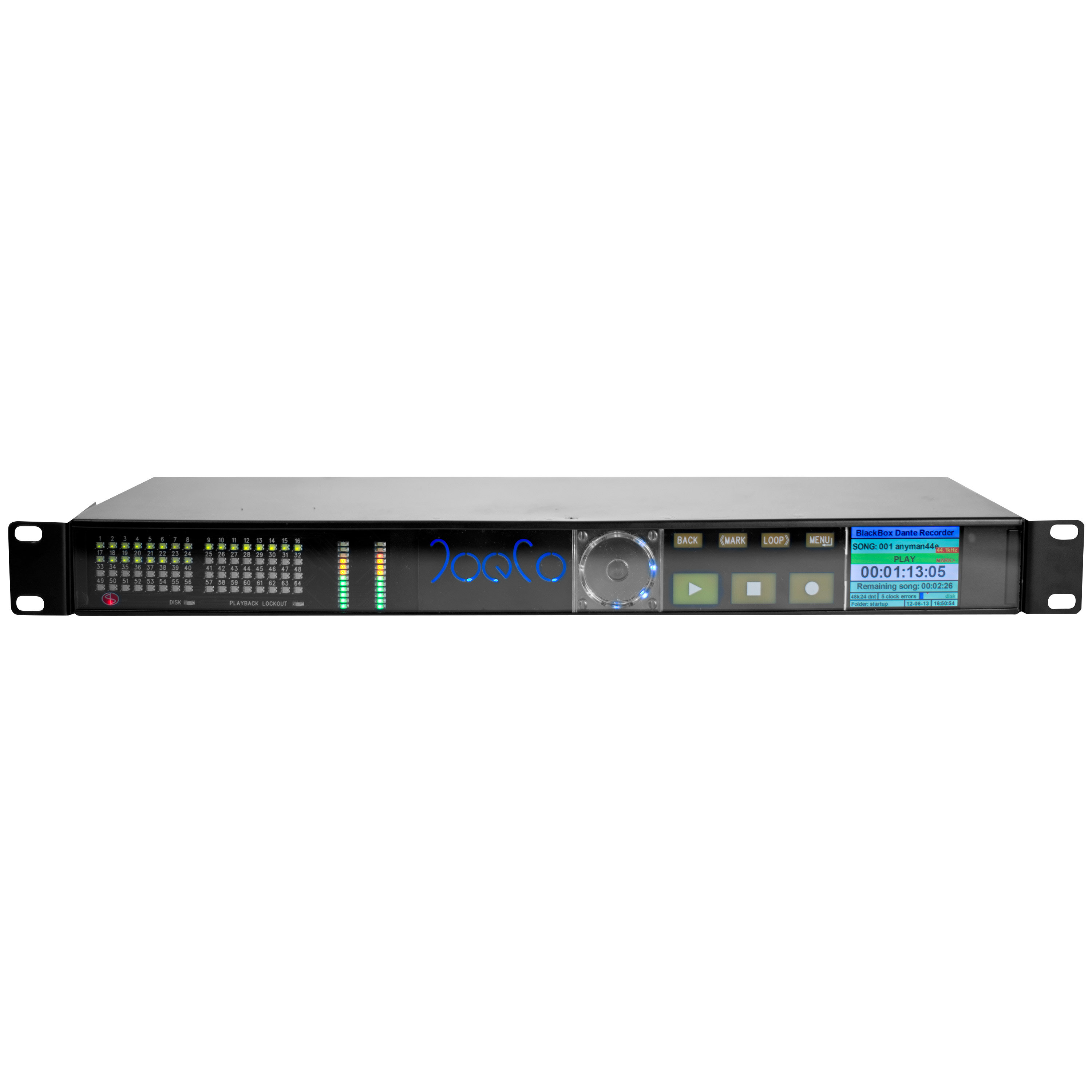 JoeCo BlackBox BBR64-DANTE Recorder