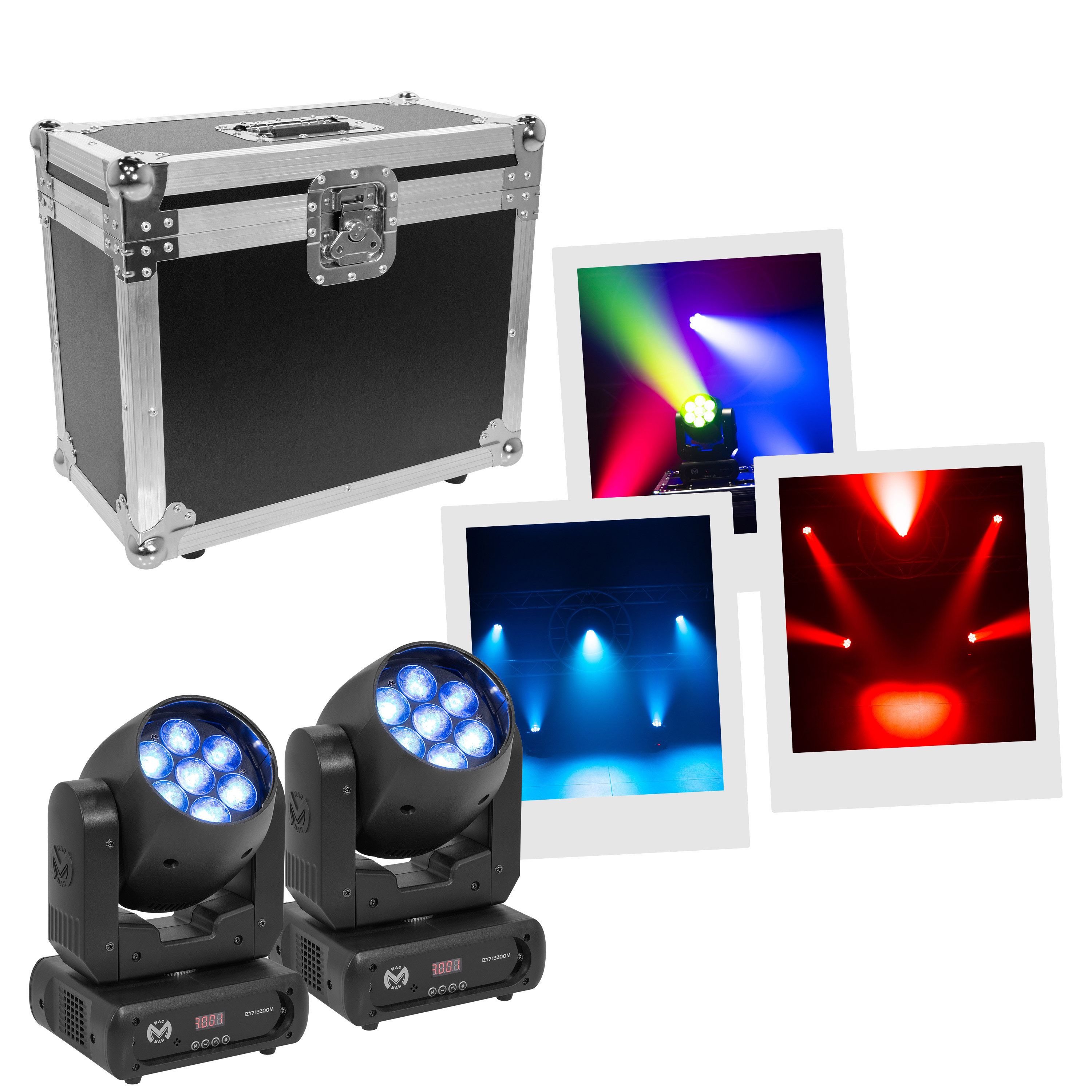 Mac Mah Pack IZY 715 Zoom (la paire) + Case 2-in-1