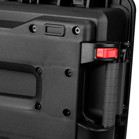 IP65 CASE 45 Flight ABS avec Trolley Power Acoustics