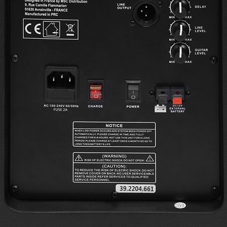 TravelSound15 VHF Stock B BoomTone DJ