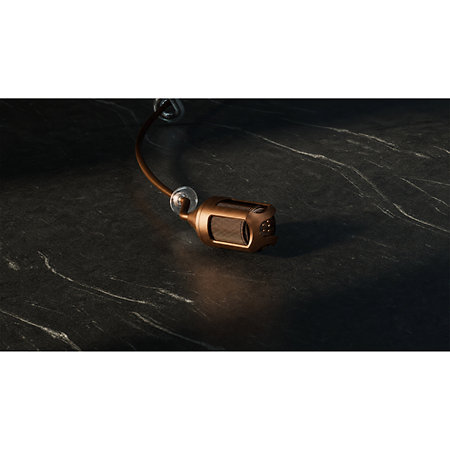 6388-DP-A-C10-LH Brown Mini XLR DPA