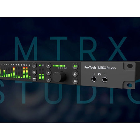 Pack Pro Tools MTRX Studio + Module Thunderbolt 3 AVID HD